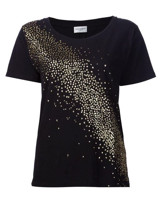 Glitter Print S - XL T Shirt